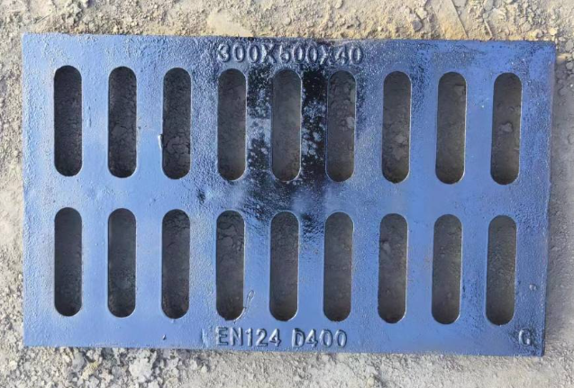 潭门镇球墨铸铁排水沟盖板展示