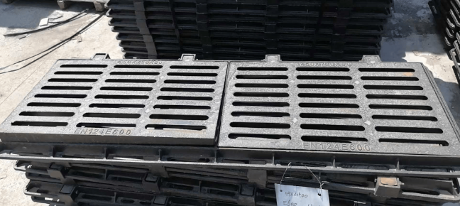 潭门镇球墨铸铁连体双篦展示