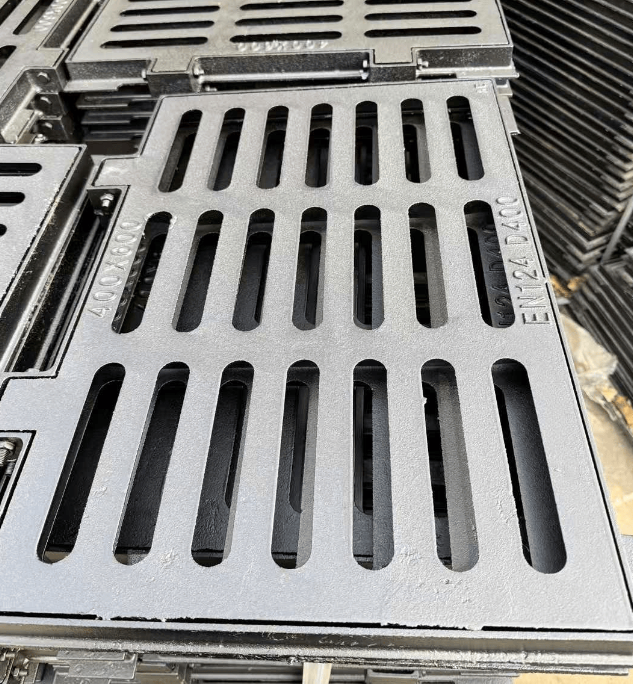 潭门镇球墨铸铁雨水单篦展示